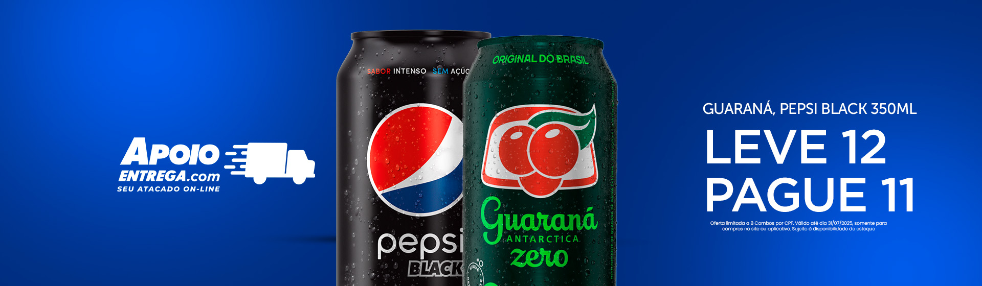 Guaraná, Pepsi Black 350ml Leve 12 Pague 11 ate 31/07